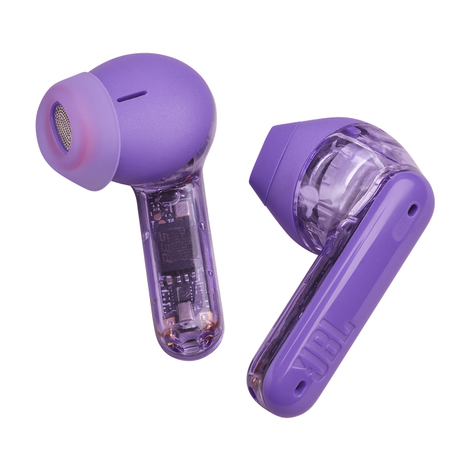JBL Tune Flex Ghost Edition - Ghost Purple - True wireless Noise Cancelling earbuds - Detailshot 6 image number null